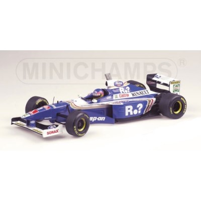 WILLIAMS F1 FW19 JACQUES VILLENEUVE WORLD CHAMPION 1997 - 1/18 SCALE - MINICHAMPS 180970003
